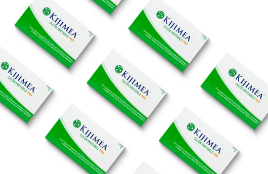 Alignement de plusieurs boîtes de Kijimea Côlon Irritable PRO